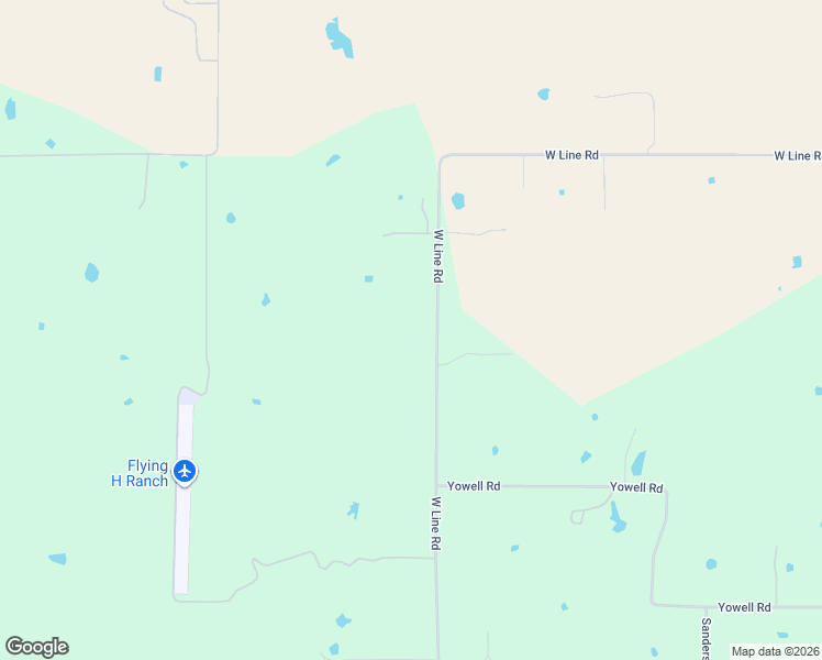 map of restaurants, bars, coffee shops, grocery stores, and more near 1597 West Line Road in Whitesboro