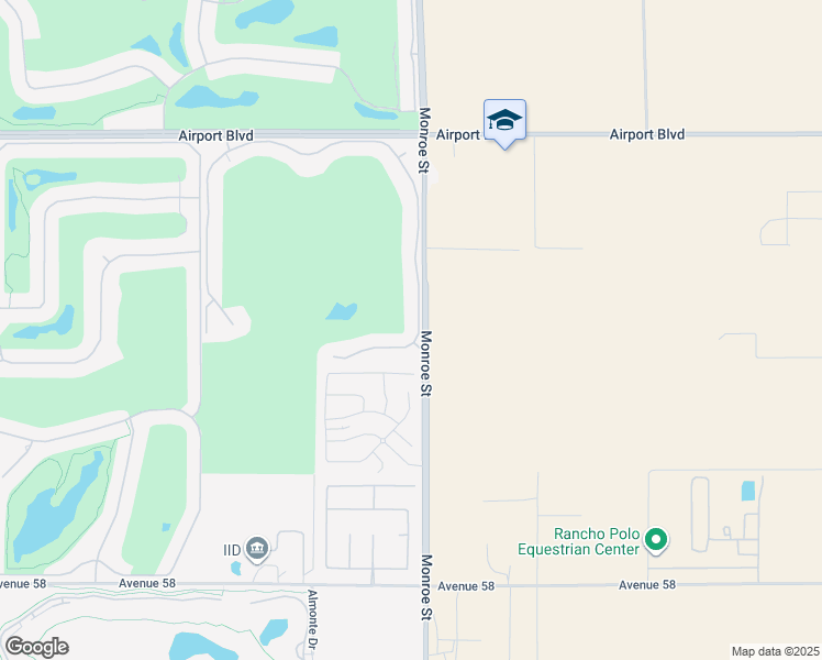map of restaurants, bars, coffee shops, grocery stores, and more near 81997 Couples Court in La Quinta