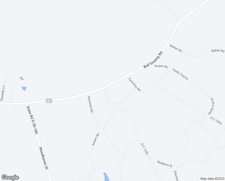 map of restaurants, bars, coffee shops, grocery stores, and more near 2165 Bull Swamp Road in North