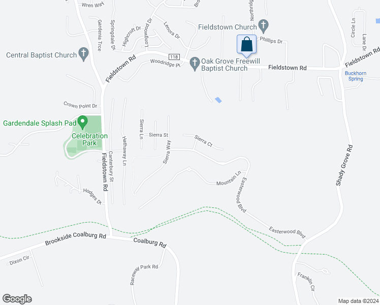 map of restaurants, bars, coffee shops, grocery stores, and more near 1298 Easterwood Boulevard in Gardendale