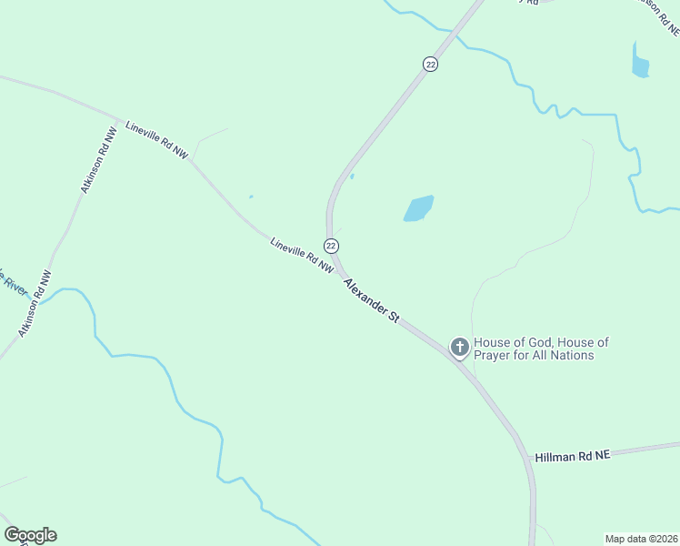 map of restaurants, bars, coffee shops, grocery stores, and more near 112 Lyneville Road in Crawfordville