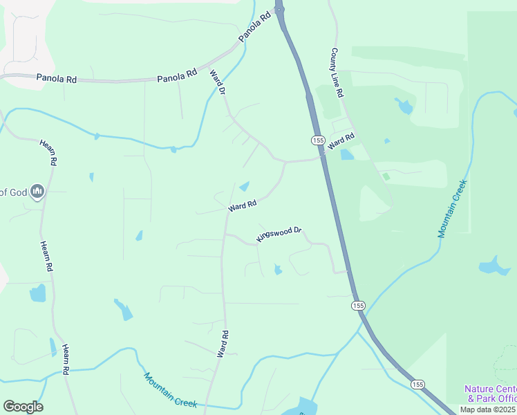 map of restaurants, bars, coffee shops, grocery stores, and more near 510 Ward Road in Ellenwood
