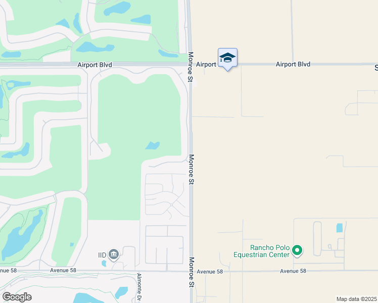 map of restaurants, bars, coffee shops, grocery stores, and more near 81997 Couples Court in La Quinta