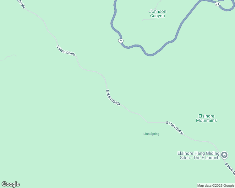 map of restaurants, bars, coffee shops, grocery stores, and more near South Main Divide in Lake Elsinore