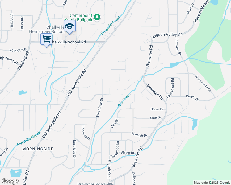 map of restaurants, bars, coffee shops, grocery stores, and more near 5036 Vernon Street in Birmingham