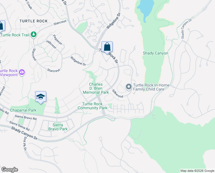 map of restaurants, bars, coffee shops, grocery stores, and more near 31 Hillgrass in Irvine