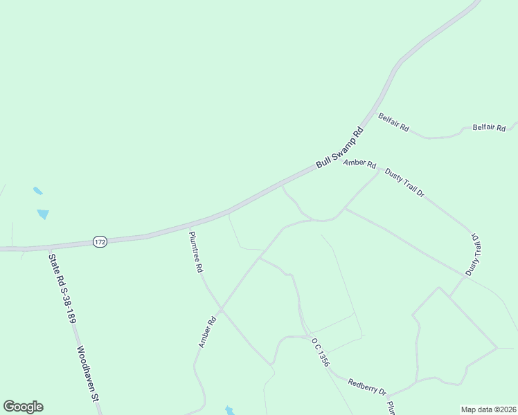 map of restaurants, bars, coffee shops, grocery stores, and more near 2165 Bull Swamp Road in North