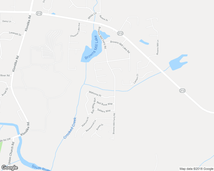 map of restaurants, bars, coffee shops, grocery stores, and more near 6550 Browns Mill Ferry Drive in Lithonia