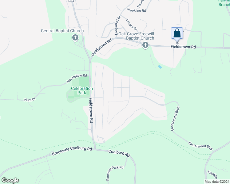 map of restaurants, bars, coffee shops, grocery stores, and more near 4439 Sierra Lane in Gardendale