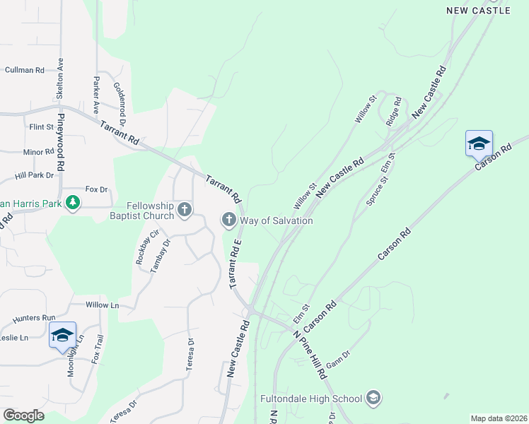 map of restaurants, bars, coffee shops, grocery stores, and more near 806 Jew Hill Road in Birmingham
