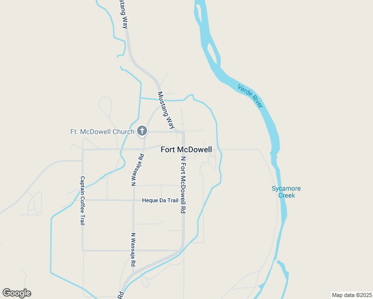 map of restaurants, bars, coffee shops, grocery stores, and more near in Fort McDowell