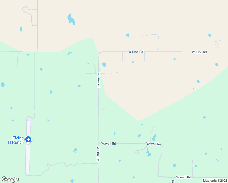 map of restaurants, bars, coffee shops, grocery stores, and more near 1614 West Line Road in Whitesboro