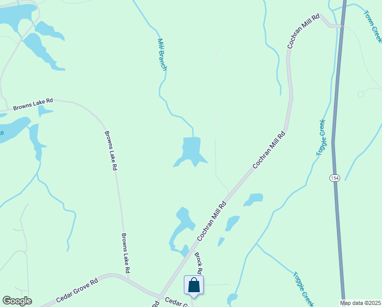 map of restaurants, bars, coffee shops, grocery stores, and more near 4405 Brock Road in Fairburn