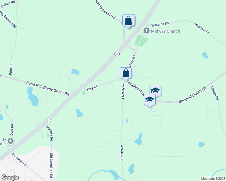 map of restaurants, bars, coffee shops, grocery stores, and more near 3679 Carrollton Villa Rica Highway in Carrollton