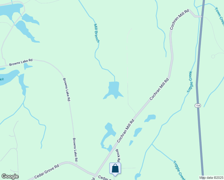 map of restaurants, bars, coffee shops, grocery stores, and more near 4405 Brock Road in Fairburn