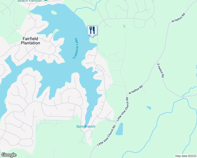 map of restaurants, bars, coffee shops, grocery stores, and more near 706 Berry Court in Villa Rica
