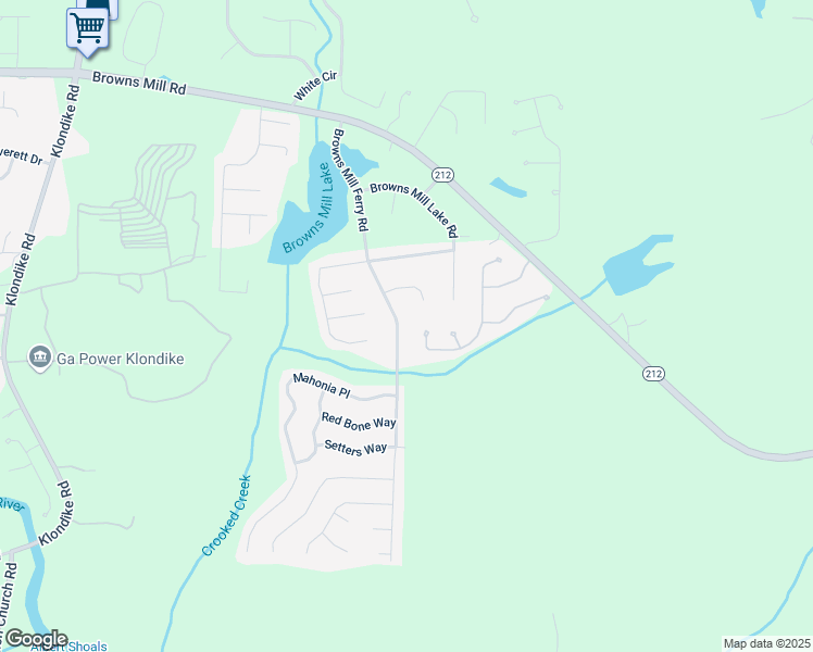 map of restaurants, bars, coffee shops, grocery stores, and more near 4732 Browns Mill Ferry Road in Stonecrest