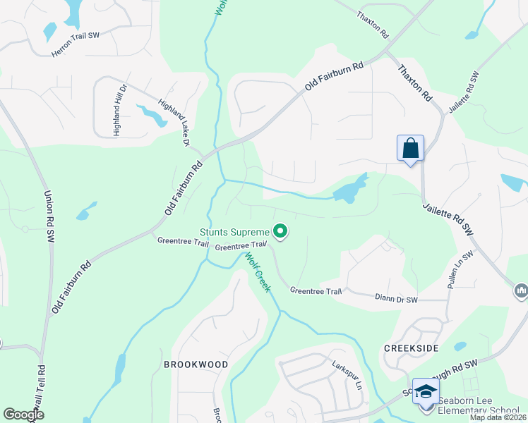 map of restaurants, bars, coffee shops, grocery stores, and more near 4838 Neal Ridge in Atlanta