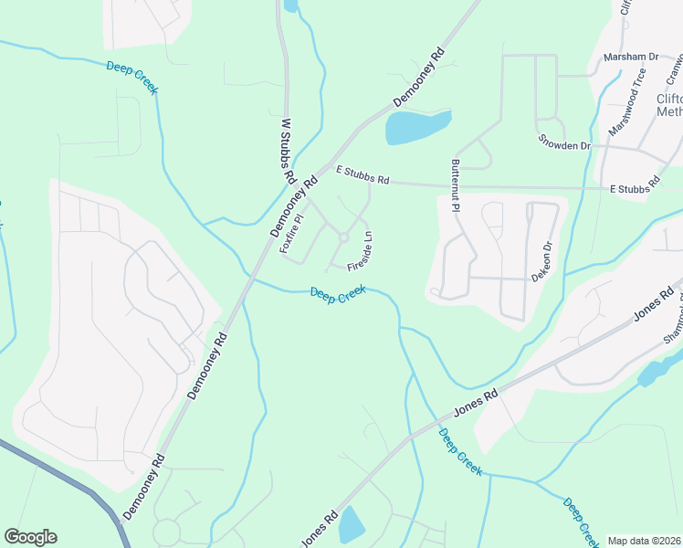 map of restaurants, bars, coffee shops, grocery stores, and more near 6882 Fireside Lane in College Park