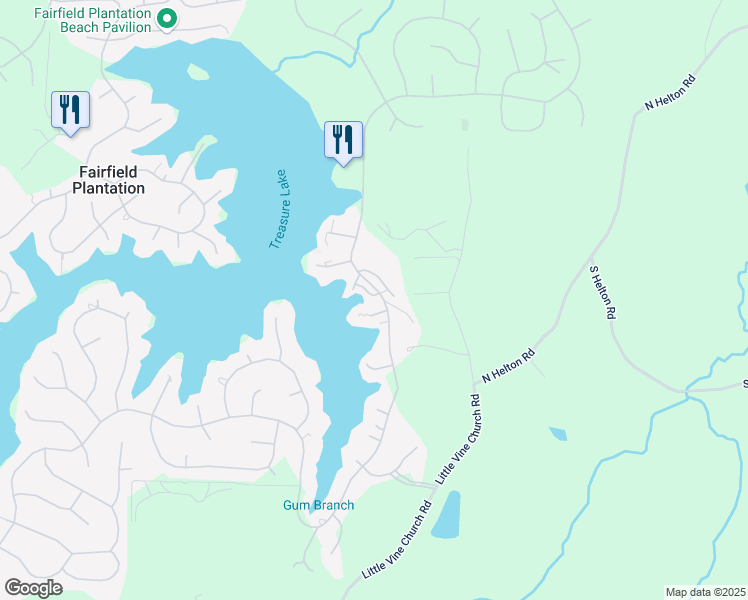 map of restaurants, bars, coffee shops, grocery stores, and more near 14020 Tributary Lane in Villa Rica