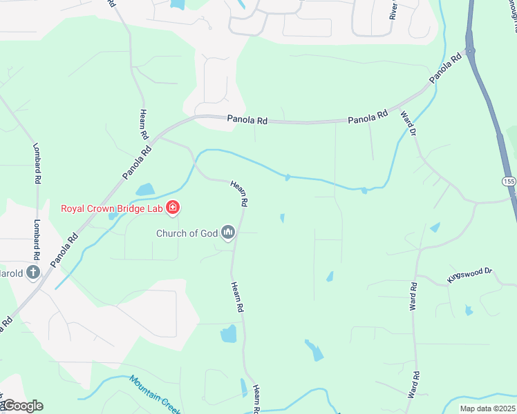 map of restaurants, bars, coffee shops, grocery stores, and more near 5437 Hearn Road in Ellenwood
