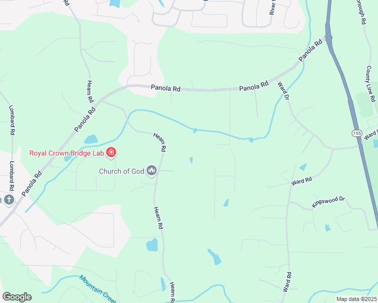 map of restaurants, bars, coffee shops, grocery stores, and more near 5435 Hearn Road in Ellenwood
