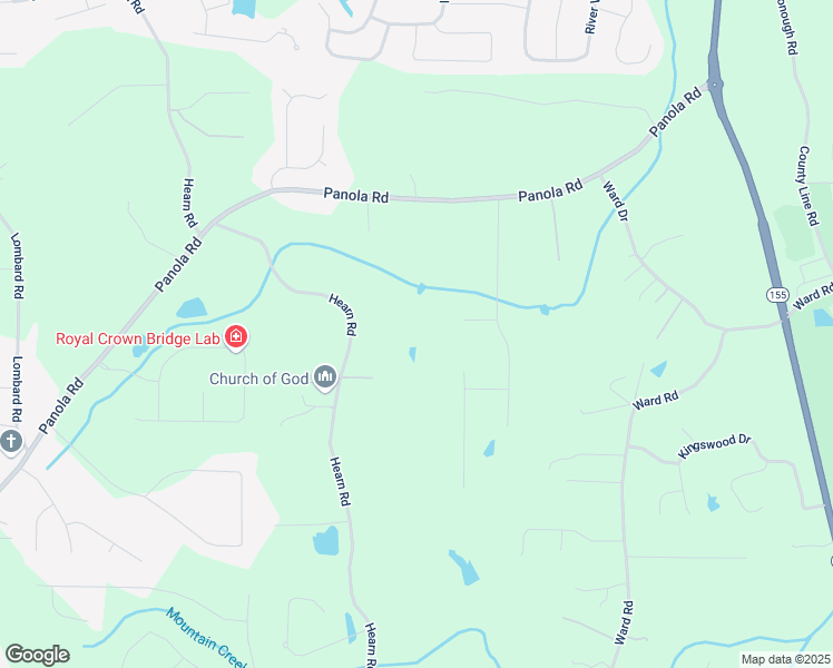map of restaurants, bars, coffee shops, grocery stores, and more near 5435 Hearn Road in Ellenwood