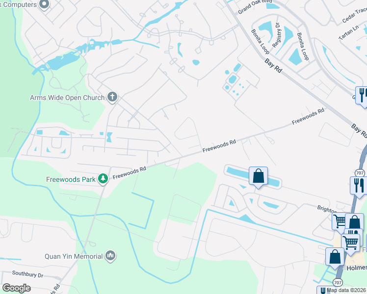 map of restaurants, bars, coffee shops, grocery stores, and more near 9718 Smalls Drive in Myrtle Beach
