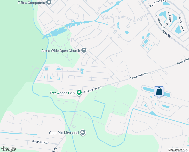 map of restaurants, bars, coffee shops, grocery stores, and more near 972 Dun Robin Lane in Myrtle Beach