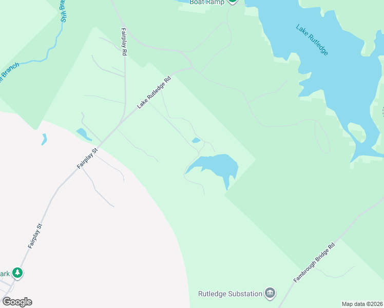 map of restaurants, bars, coffee shops, grocery stores, and more near 1051 Lake Rutledge Road in Rutledge