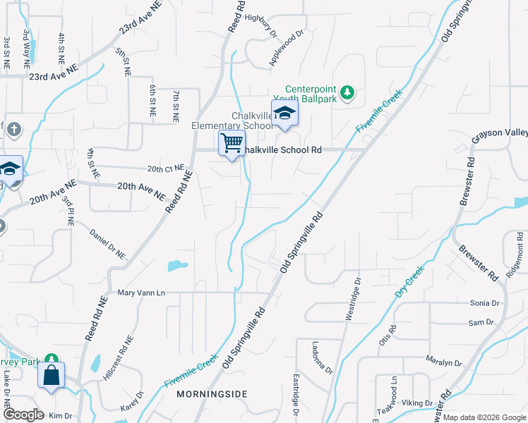 map of restaurants, bars, coffee shops, grocery stores, and more near 4225 Willow Brook Circle in Birmingham