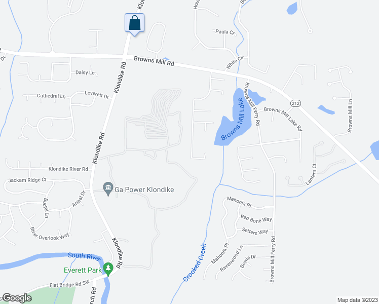 map of restaurants, bars, coffee shops, grocery stores, and more near 4267 Chestnut Lake Avenue in Lithonia