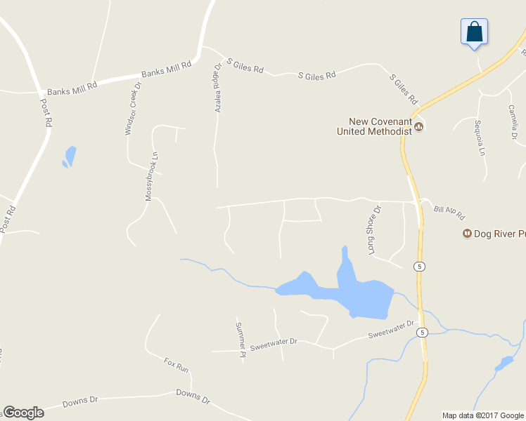 map of restaurants, bars, coffee shops, grocery stores, and more near 7979 Ansbury Park Way in Douglasville