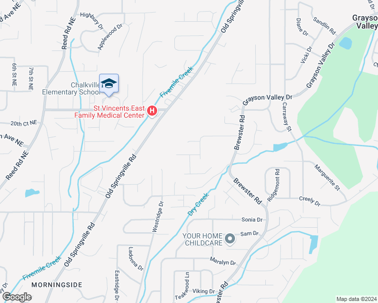 map of restaurants, bars, coffee shops, grocery stores, and more near 1822 Valley Run Circle in Birmingham