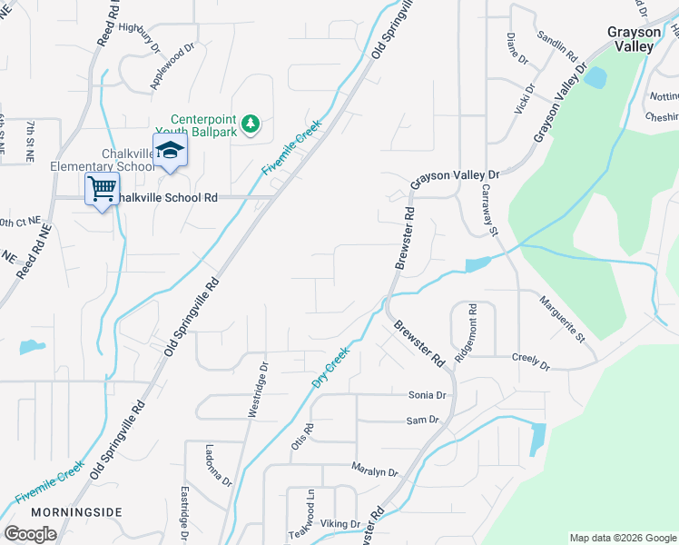 map of restaurants, bars, coffee shops, grocery stores, and more near 1817 Lyle Drive in Birmingham