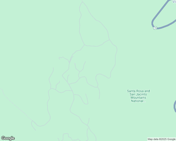 map of restaurants, bars, coffee shops, grocery stores, and more near 56250 Las Rocas in Mountain Center