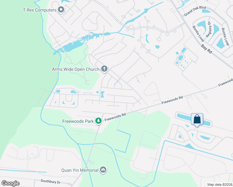 map of restaurants, bars, coffee shops, grocery stores, and more near 972 Dun Robin Lane in Myrtle Beach