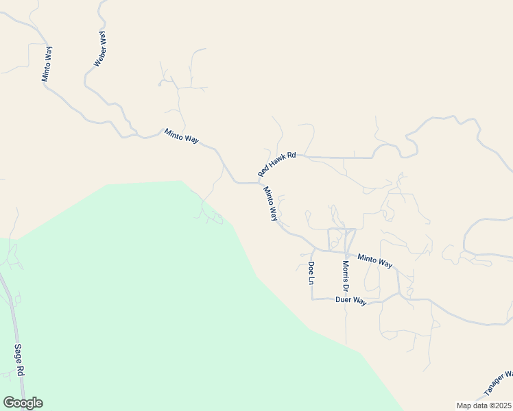 map of restaurants, bars, coffee shops, grocery stores, and more near Minto Way in Riverside County