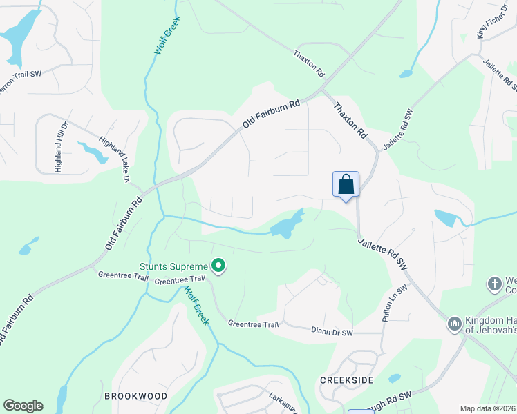 map of restaurants, bars, coffee shops, grocery stores, and more near 5007 Colton Run in Atlanta