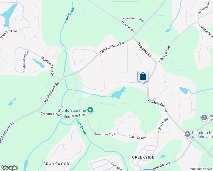 map of restaurants, bars, coffee shops, grocery stores, and more near 5007 Colton Run in Atlanta