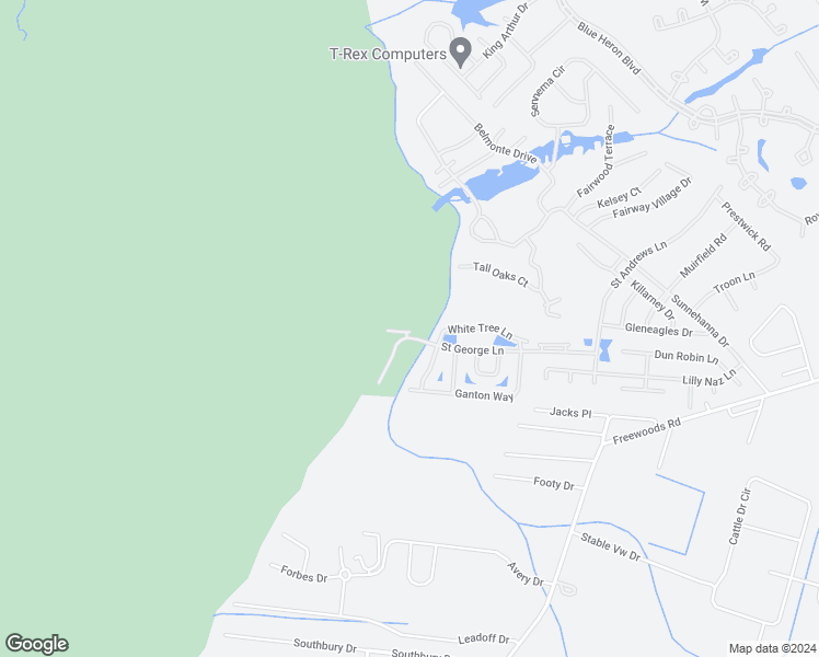 map of restaurants, bars, coffee shops, grocery stores, and more near 1450 Blue Tree Court in Myrtle Beach