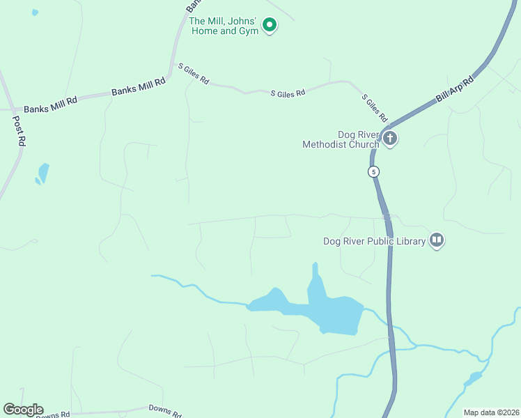 map of restaurants, bars, coffee shops, grocery stores, and more near 7930 Ansbury Parkway in Douglasville