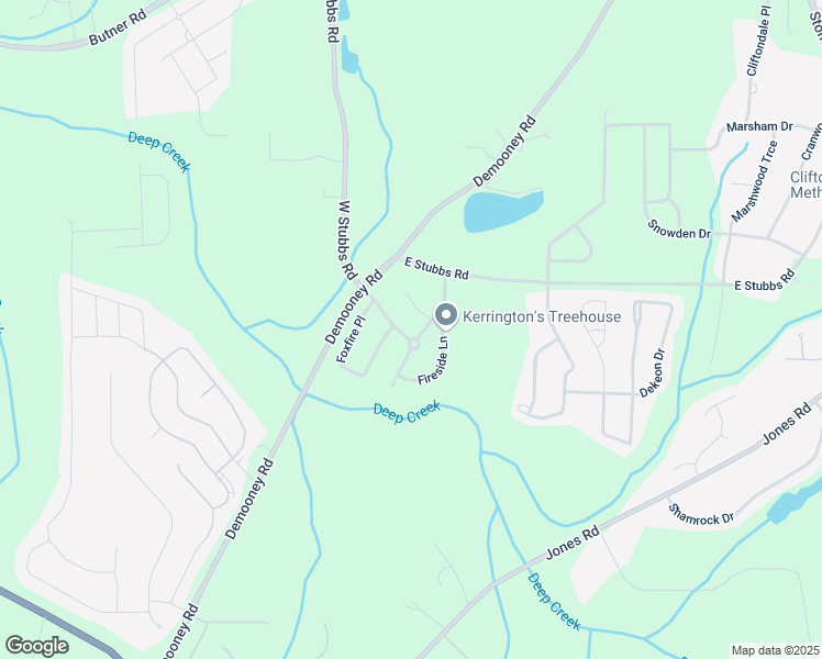 map of restaurants, bars, coffee shops, grocery stores, and more near 4180 West Stubbs Road in College Park