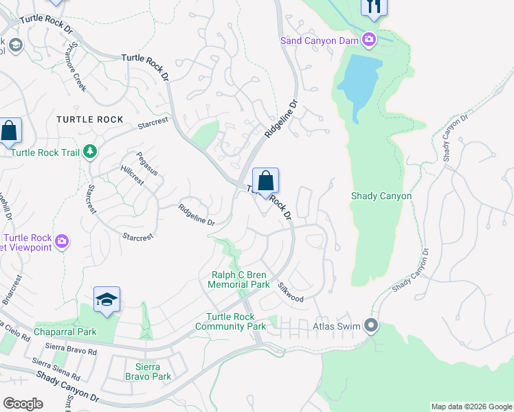 map of restaurants, bars, coffee shops, grocery stores, and more near 6 Jenner in Irvine