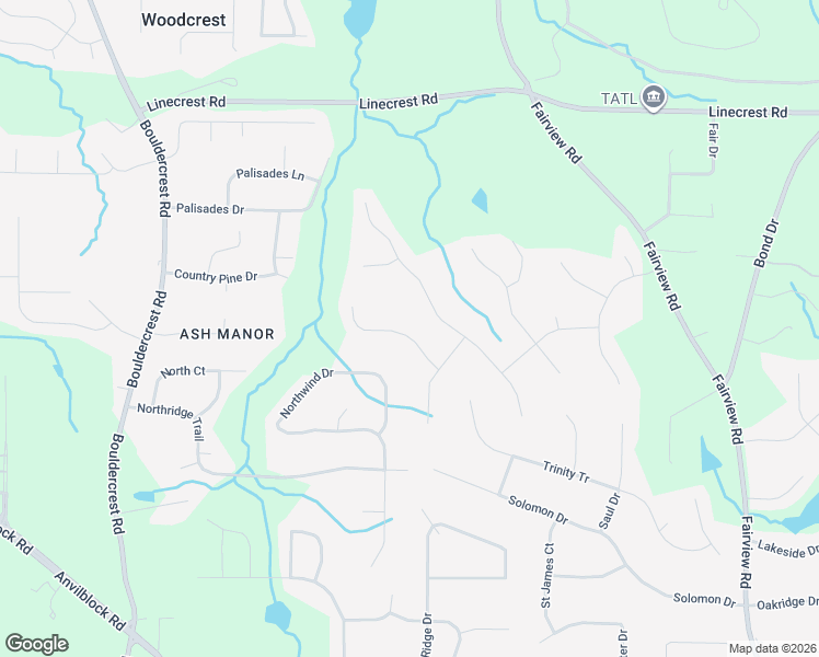 map of restaurants, bars, coffee shops, grocery stores, and more near 1012 Grace Marie Lane in Ellenwood