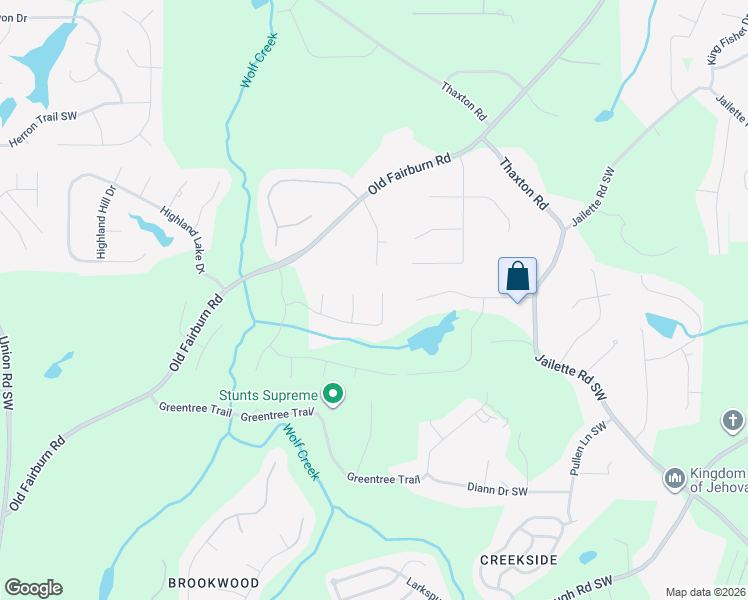 map of restaurants, bars, coffee shops, grocery stores, and more near 5007 Colton Run in Atlanta