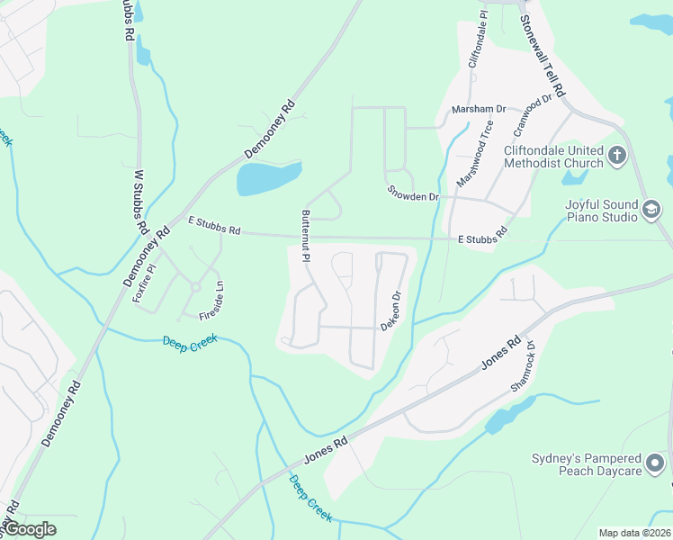 map of restaurants, bars, coffee shops, grocery stores, and more near 4422 Estate Street in Atlanta