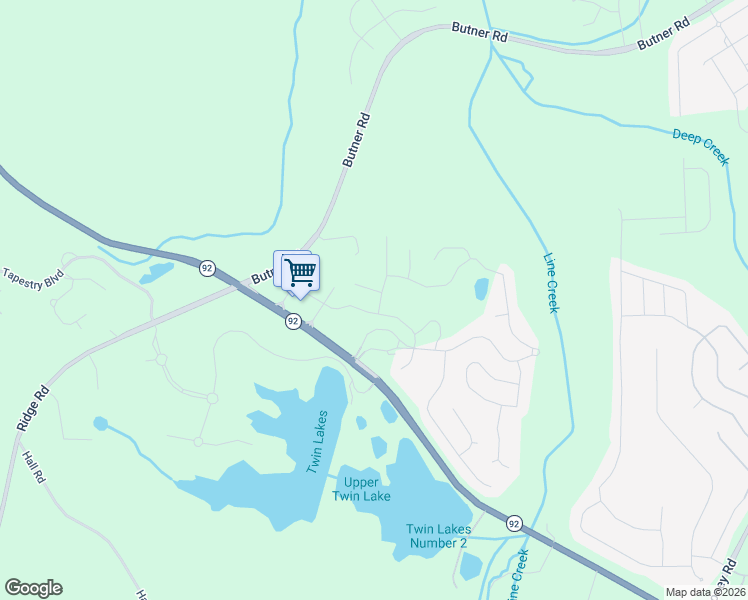 map of restaurants, bars, coffee shops, grocery stores, and more near 4287 Sir Dixon Drive in Fairburn