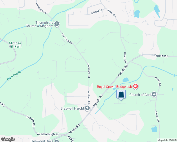 map of restaurants, bars, coffee shops, grocery stores, and more near 25 Key Road in Ellenwood