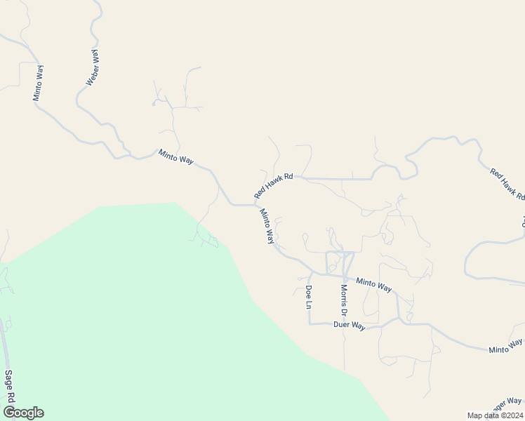 map of restaurants, bars, coffee shops, grocery stores, and more near Minto Way in Riverside County